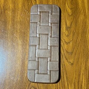 Longaberger‎ Pottery Bread Basket Warming Brick Baking Stone Discontinued USA